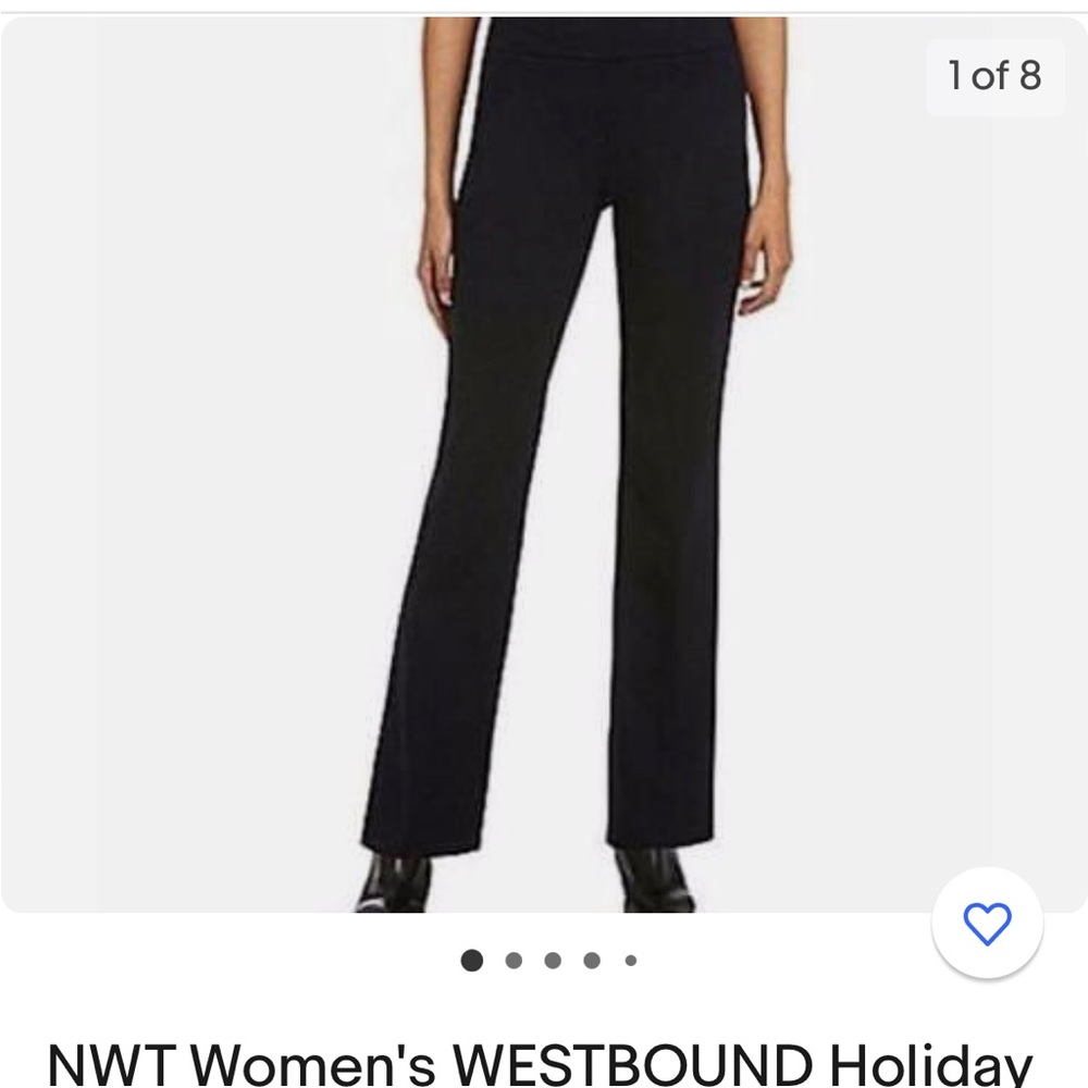 Westbound Black velvet jean pants.Perfect for the holiday season or the office.